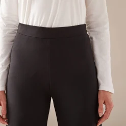 Ruime, rechte broek, milanotricot