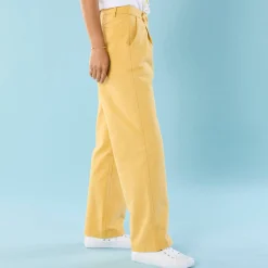 Ruime, rechte broek, speciaal voor kleine lengtes