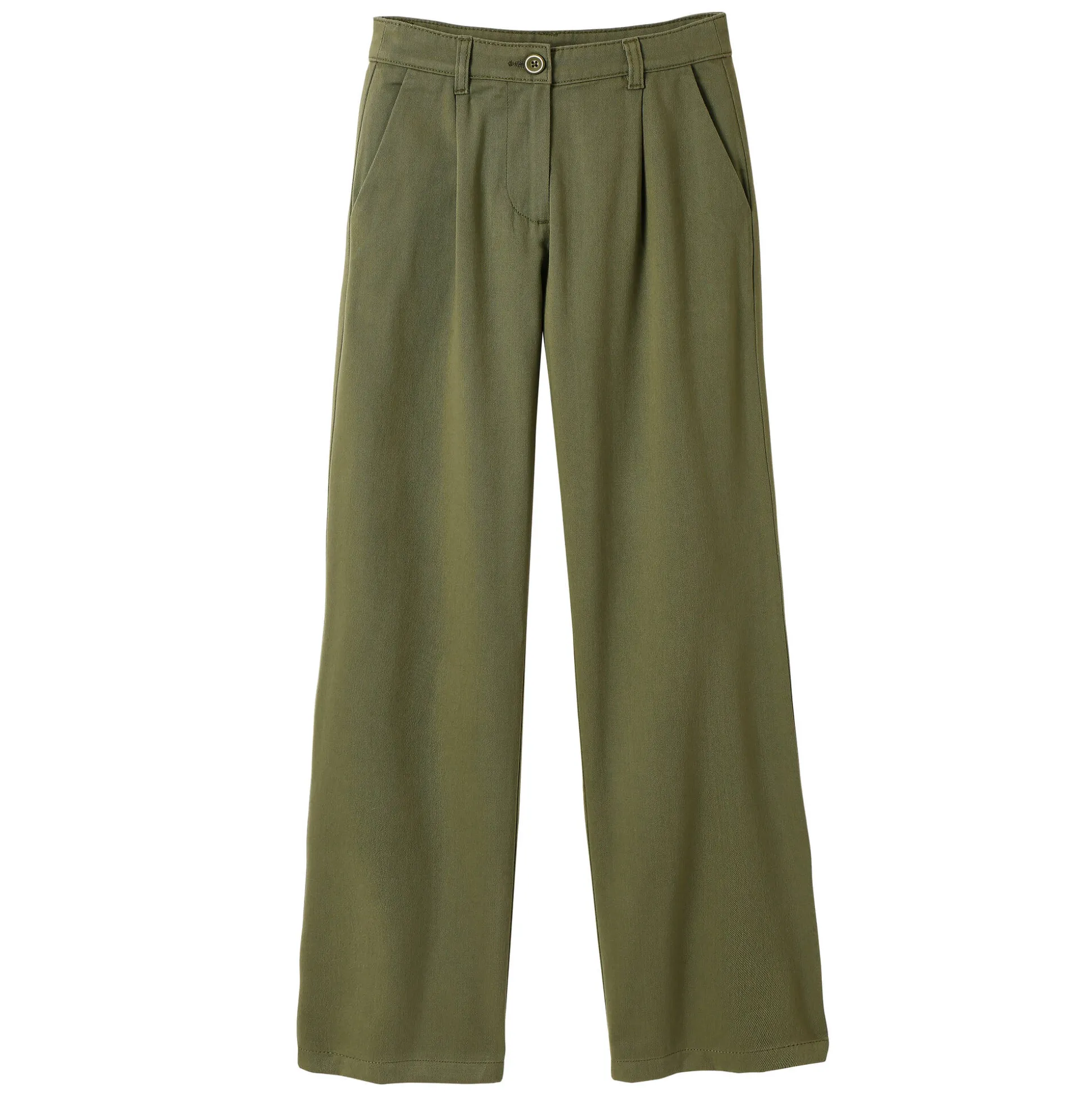 Ruime, rechte broek, speciaal voor kleine lengtes