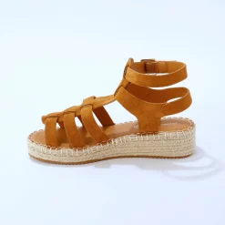 Sandalen in Romeinse stijl, meerdere riempjes