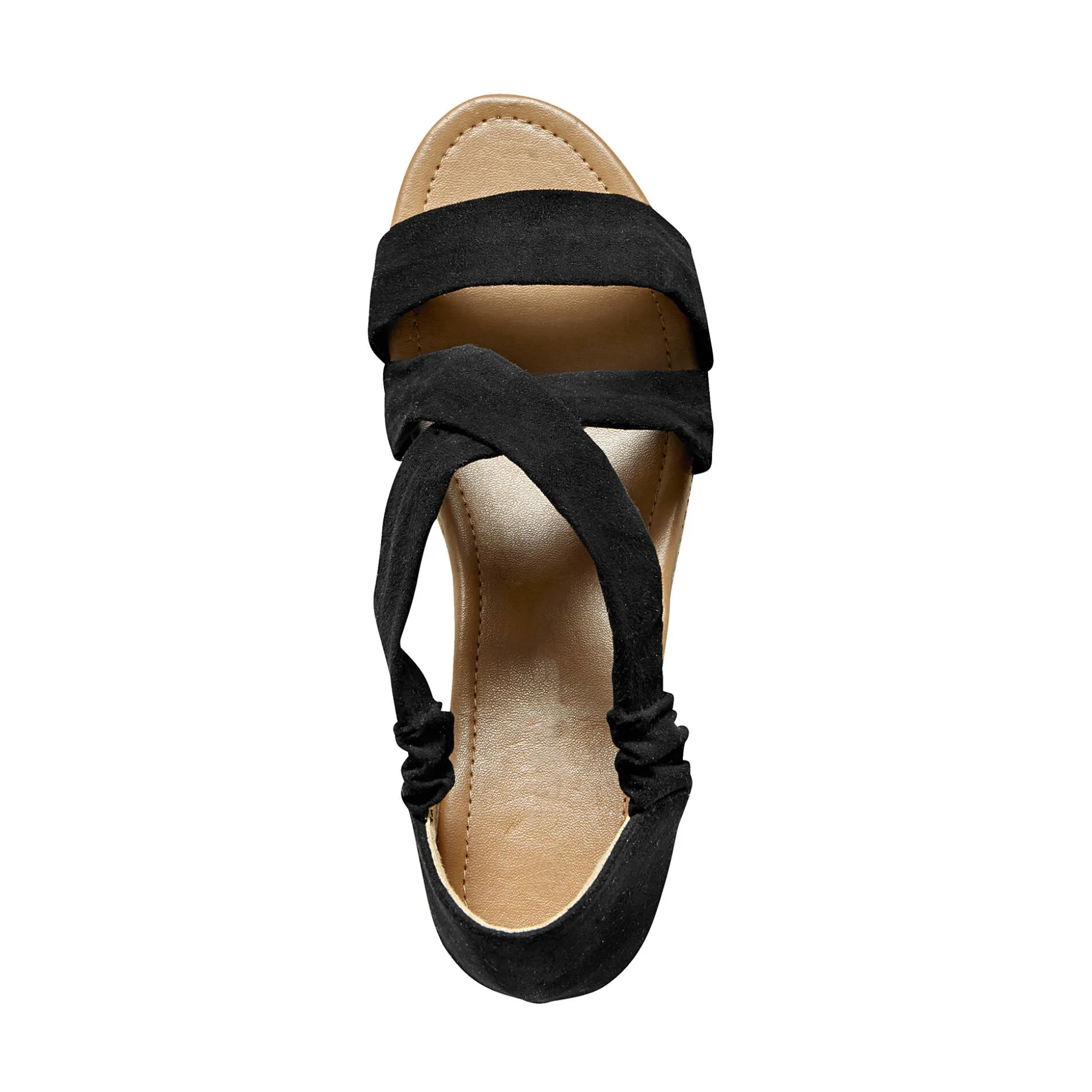 Sandalen met sleehak