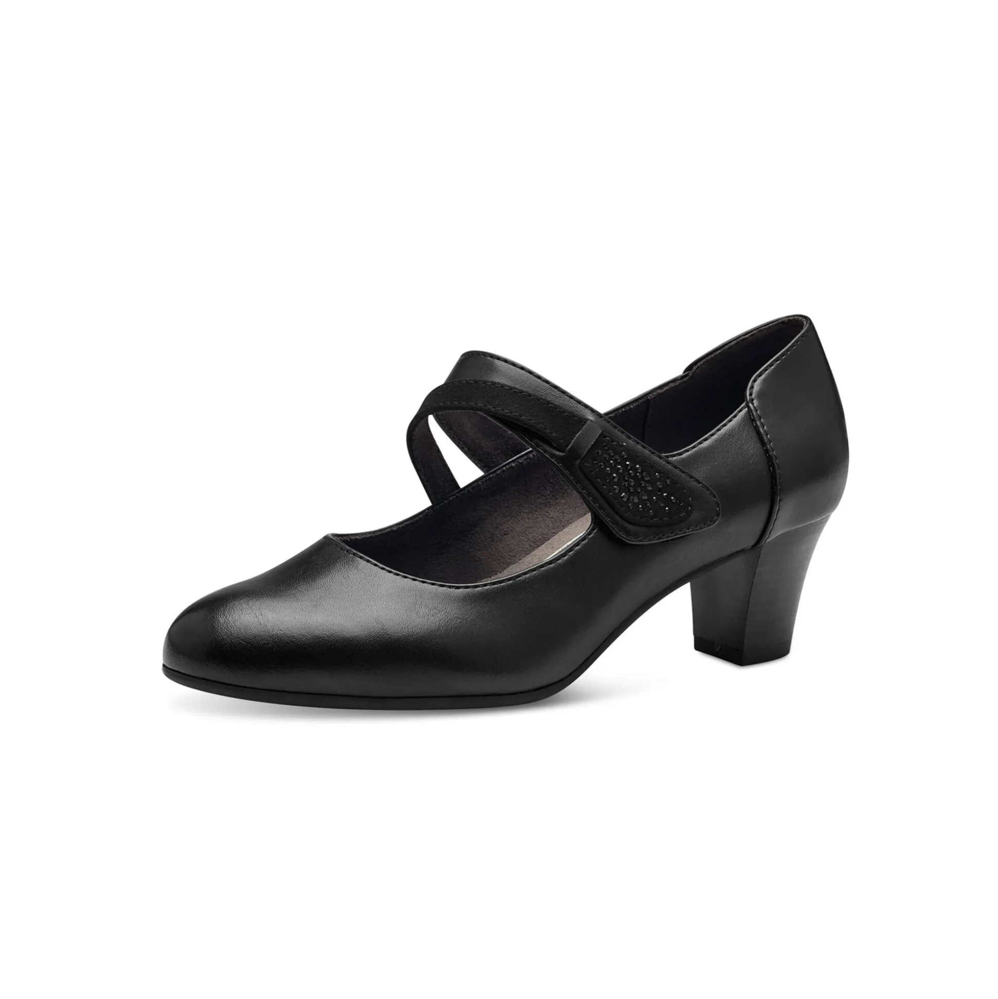 Schoenen met riempje en hak