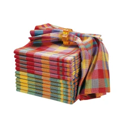 Servet Madras, geruit - Sets