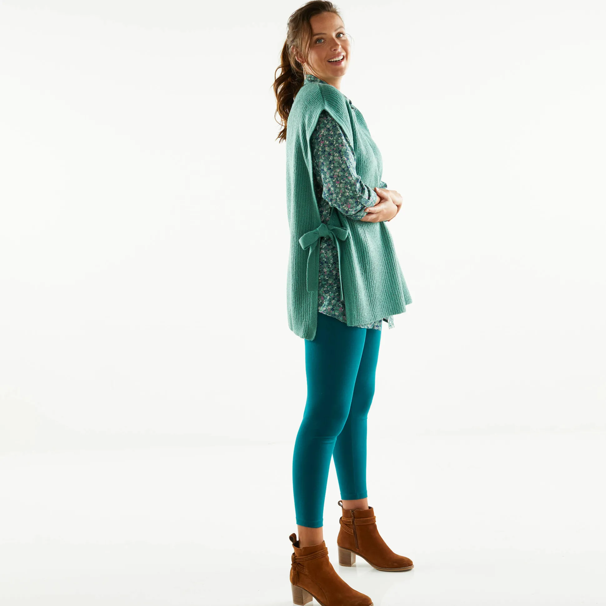 Set van 2 leggings met elastische taille