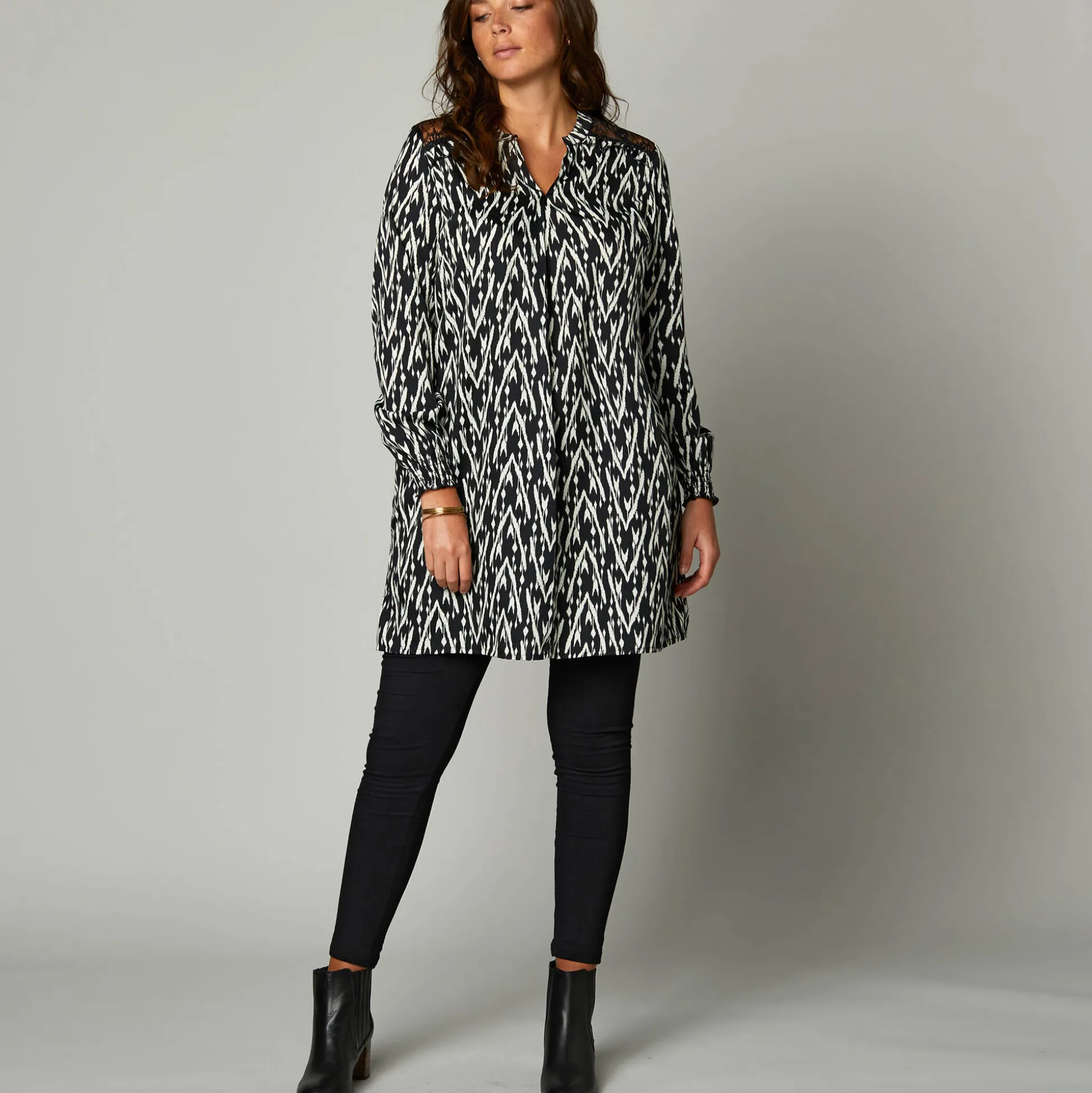 Set van 2 leggings met elastische taille