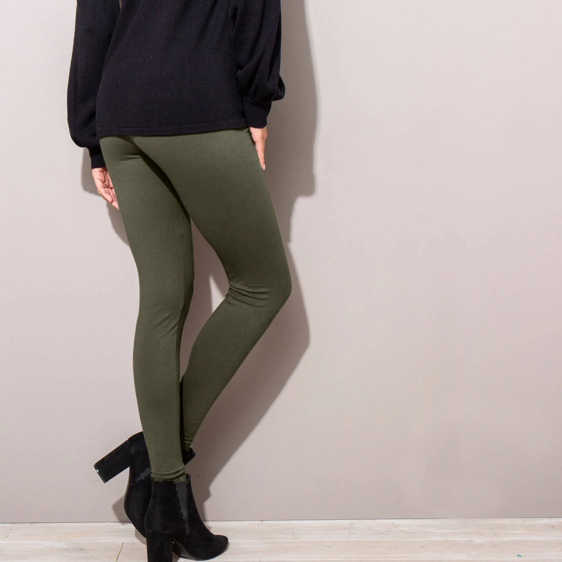 Set van 2 leggings met elastische taille