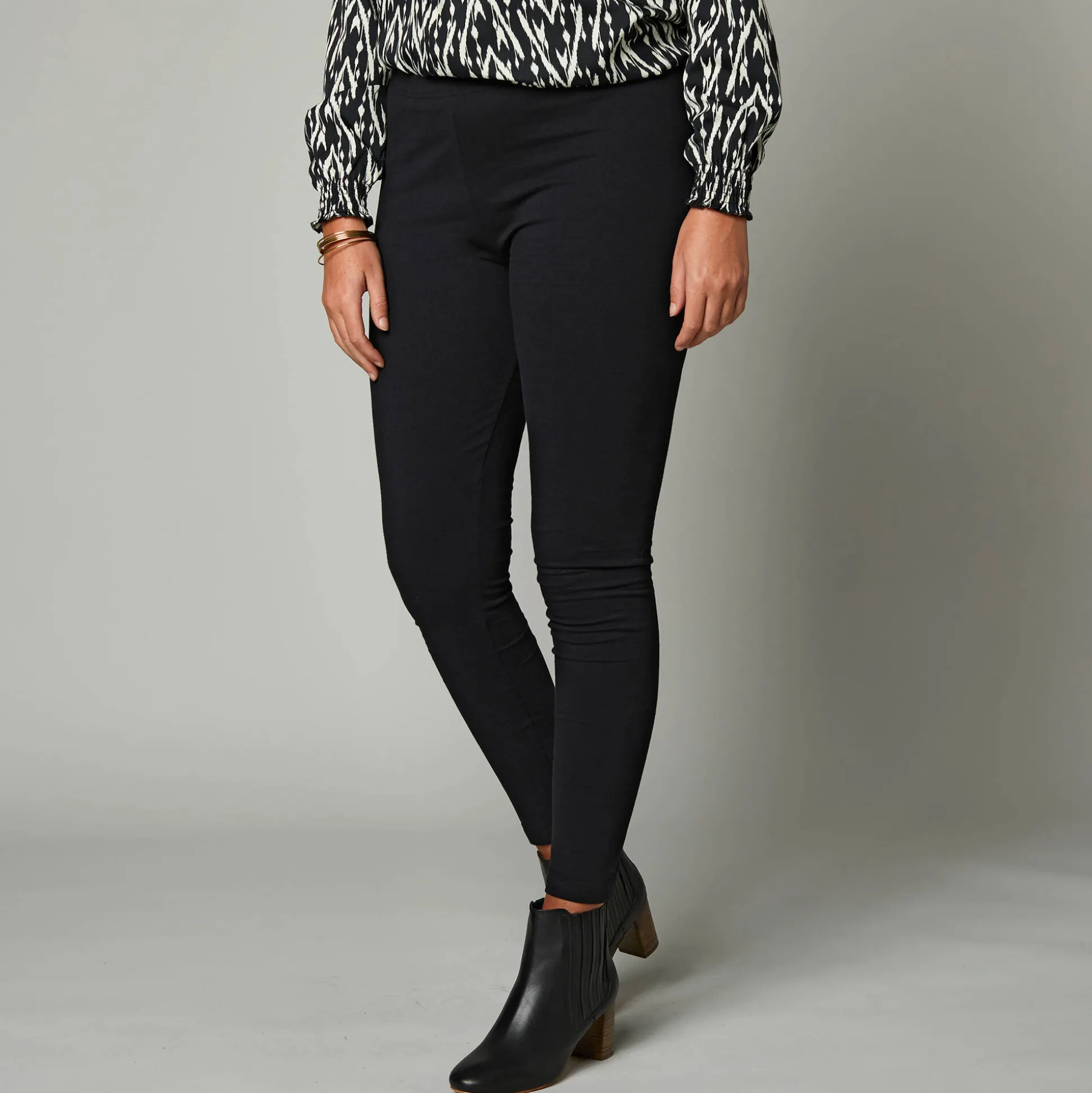 Set van 2 leggings met elastische taille