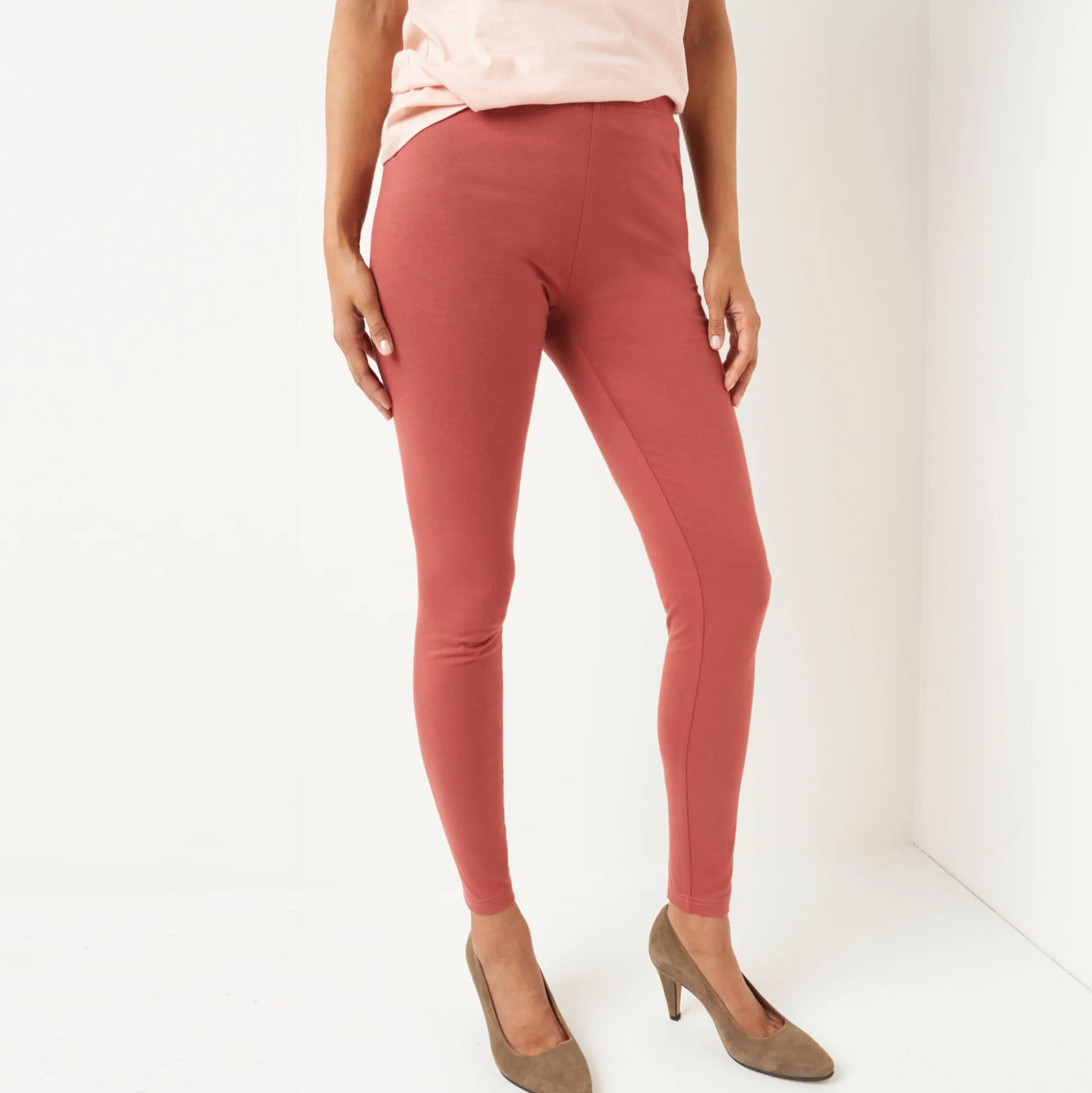 Set van 2 leggings met elastische taille