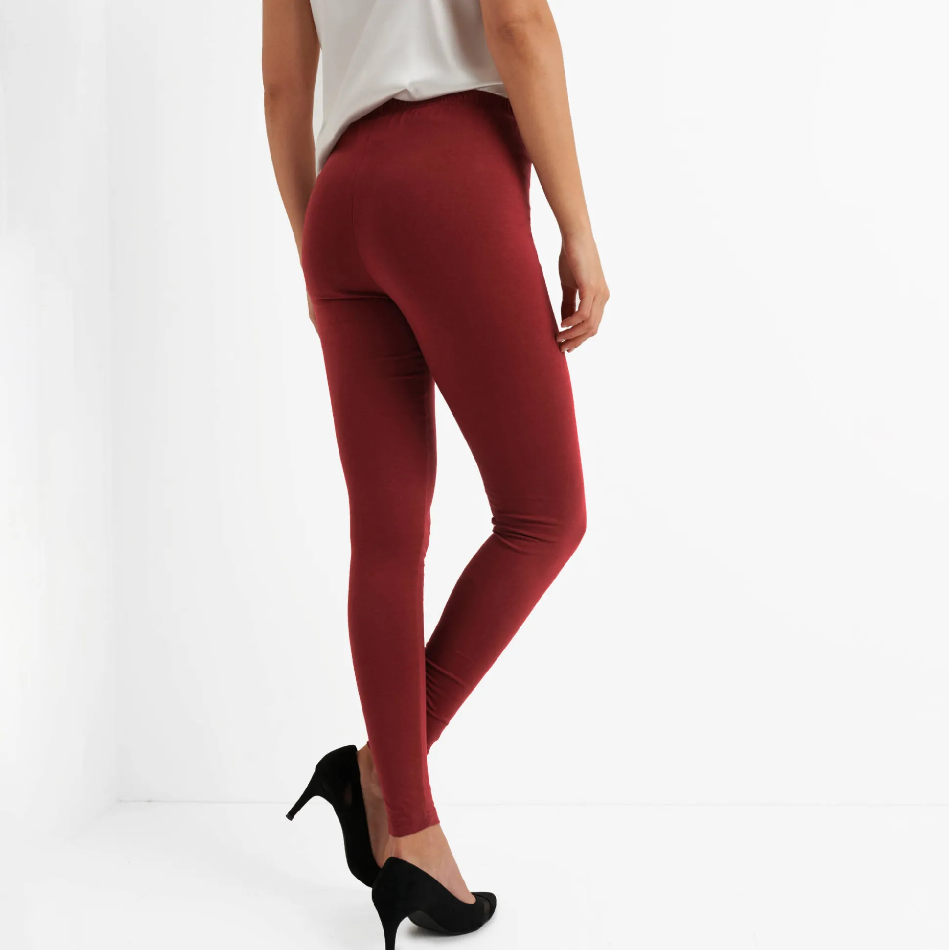 Set van 2 leggings met elastische taille