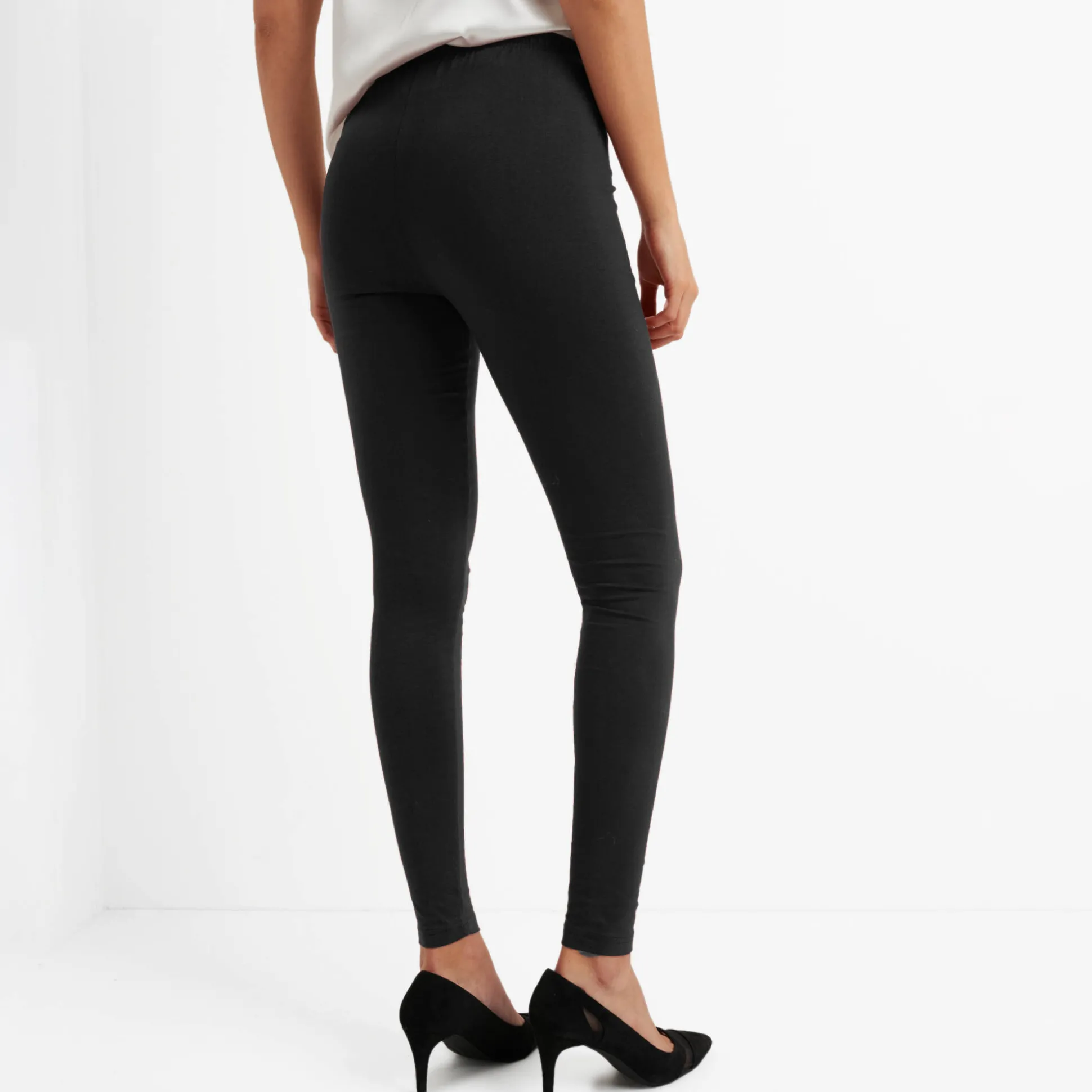 Set van 2 leggings met elastische taille