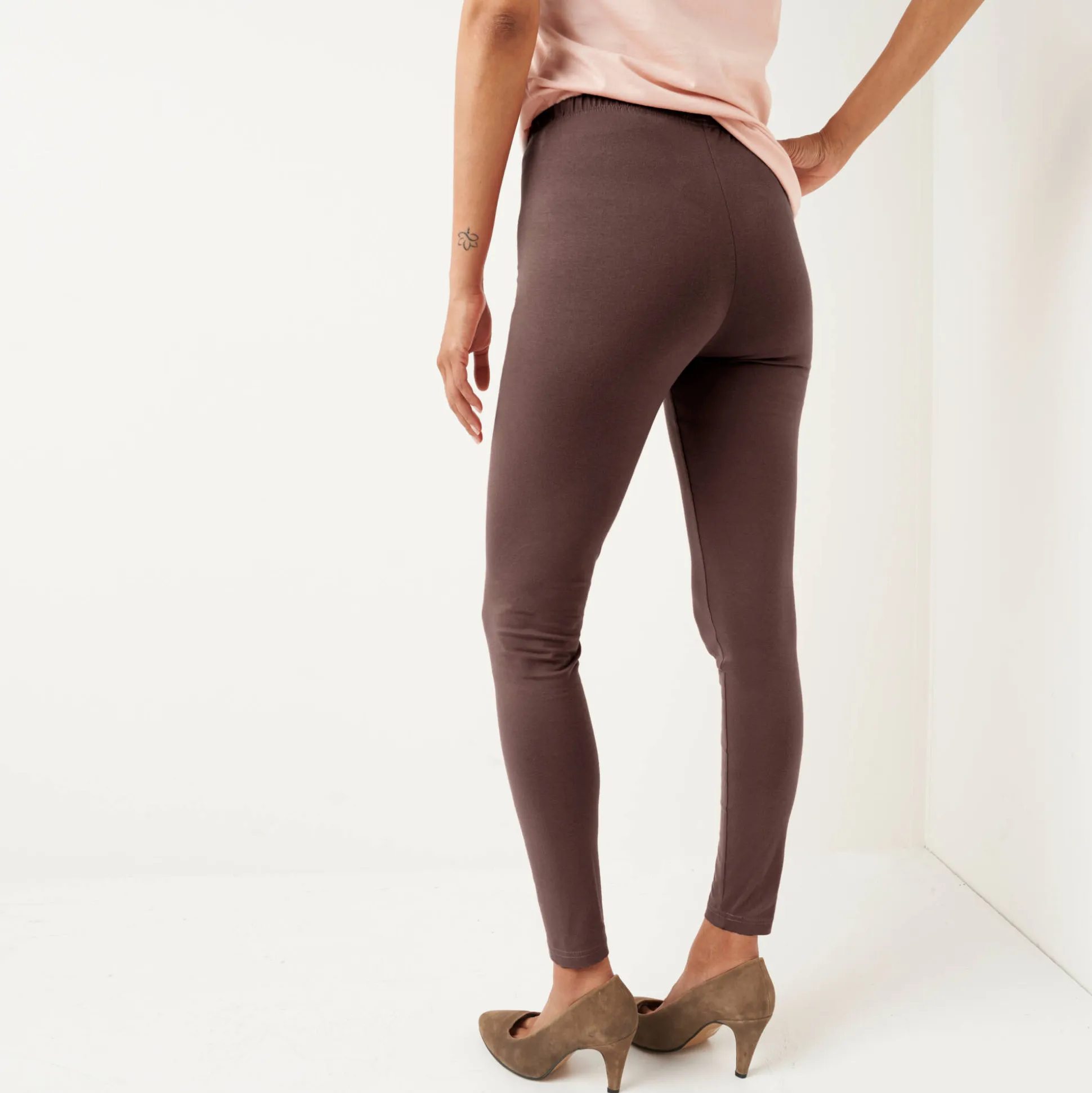 Set van 2 leggings met elastische taille