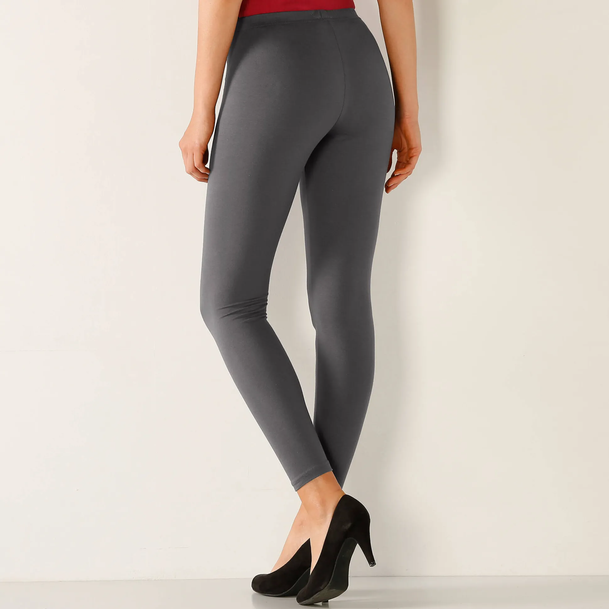 Set van 2 leggings met elastische taille