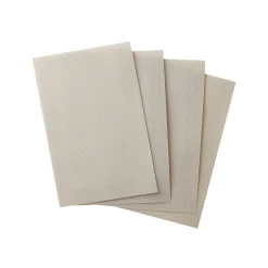 Set van 4 placemats - gevlochten vinyl