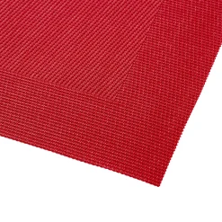 Set van 4 placemats - gevlochten vinyl