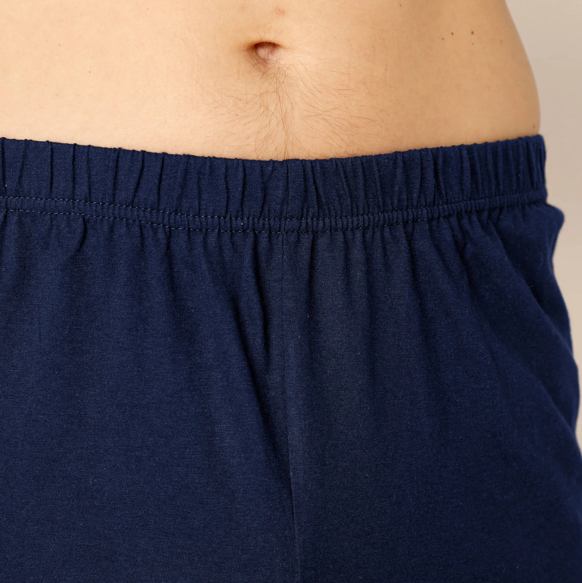 Shortama in katoenjersey met korte mouwen
