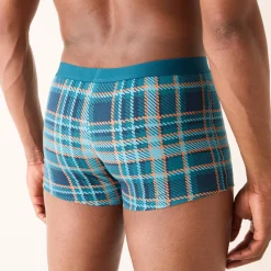 Shorty, geruit en effen - set van 3