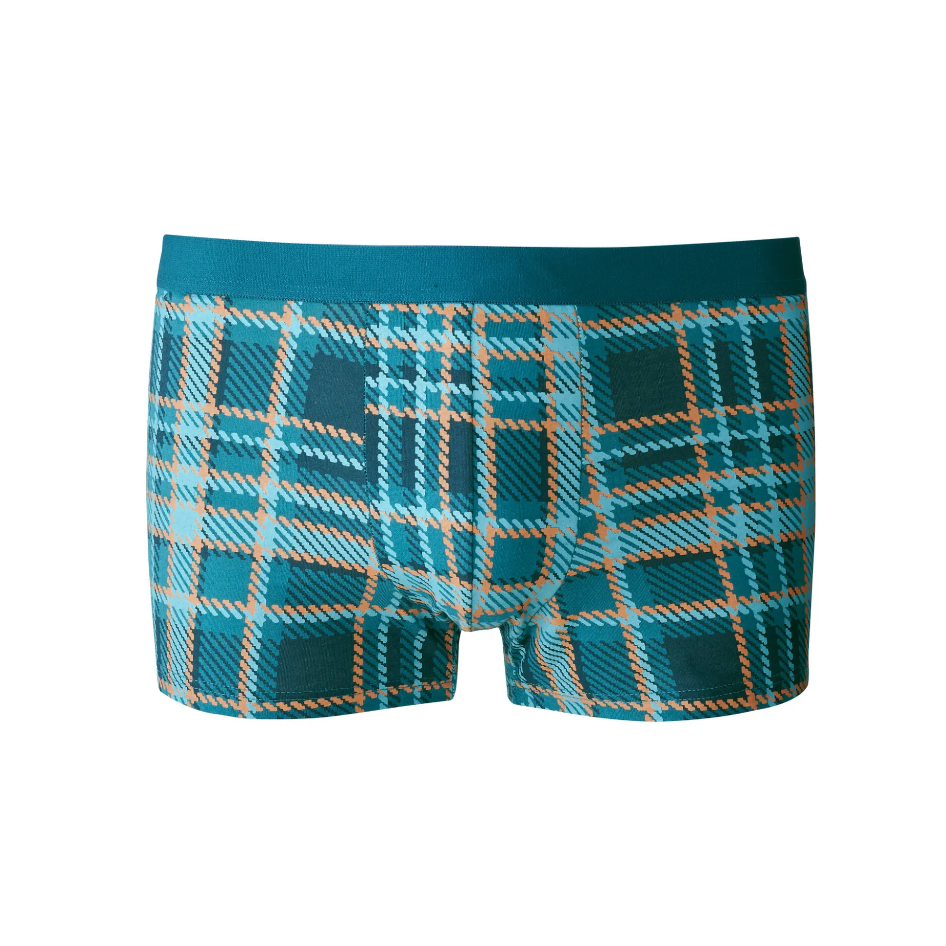 Shorty, geruit en effen - set van 3