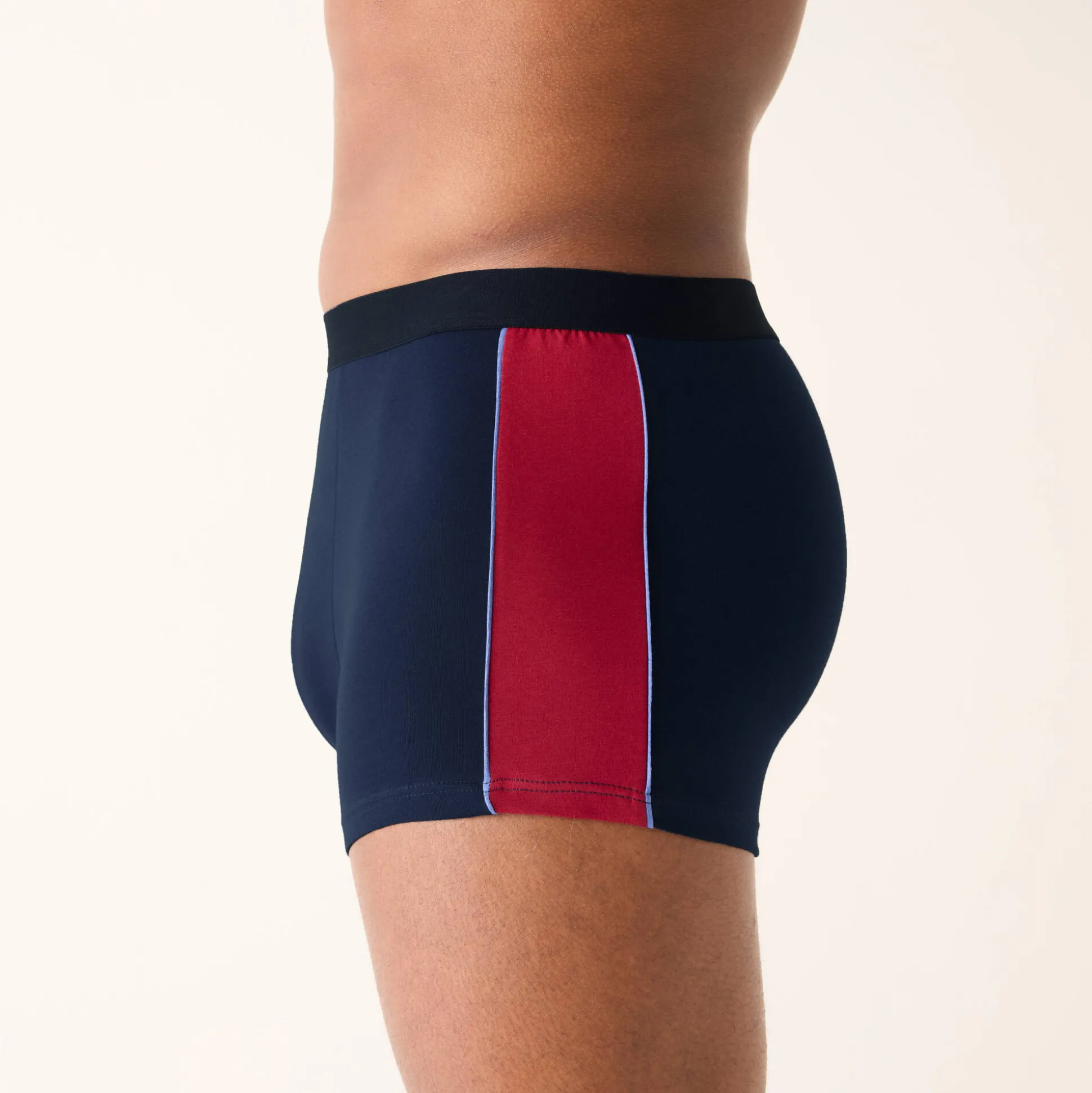 Shorty met banen opzij - set van 3