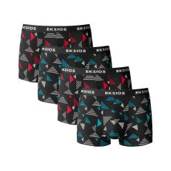 Shorty met geometrische print - set van 4