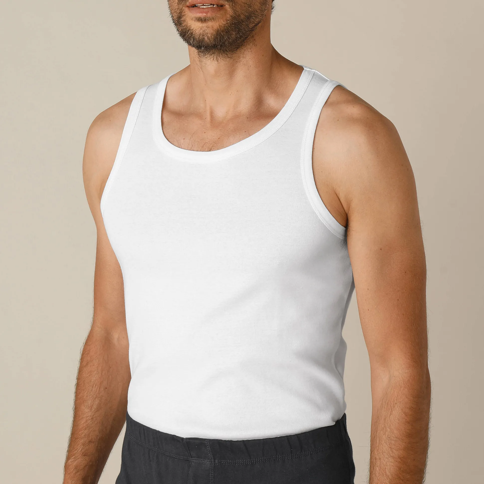 Singlet - herenondergoed, set van 3