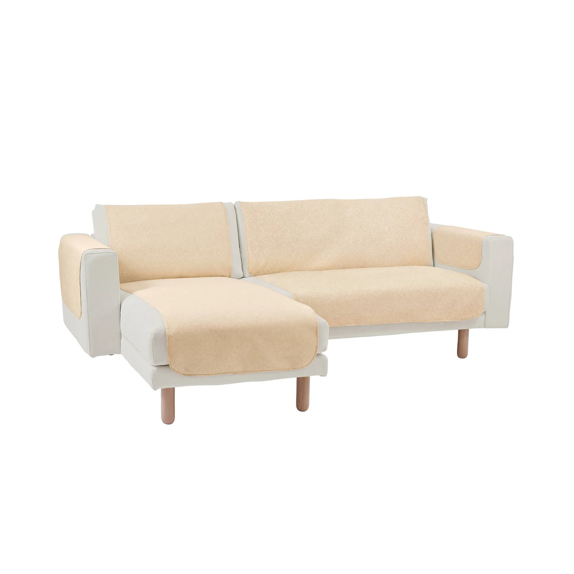 Slipvrije salonbescherming, faux-uni collectie