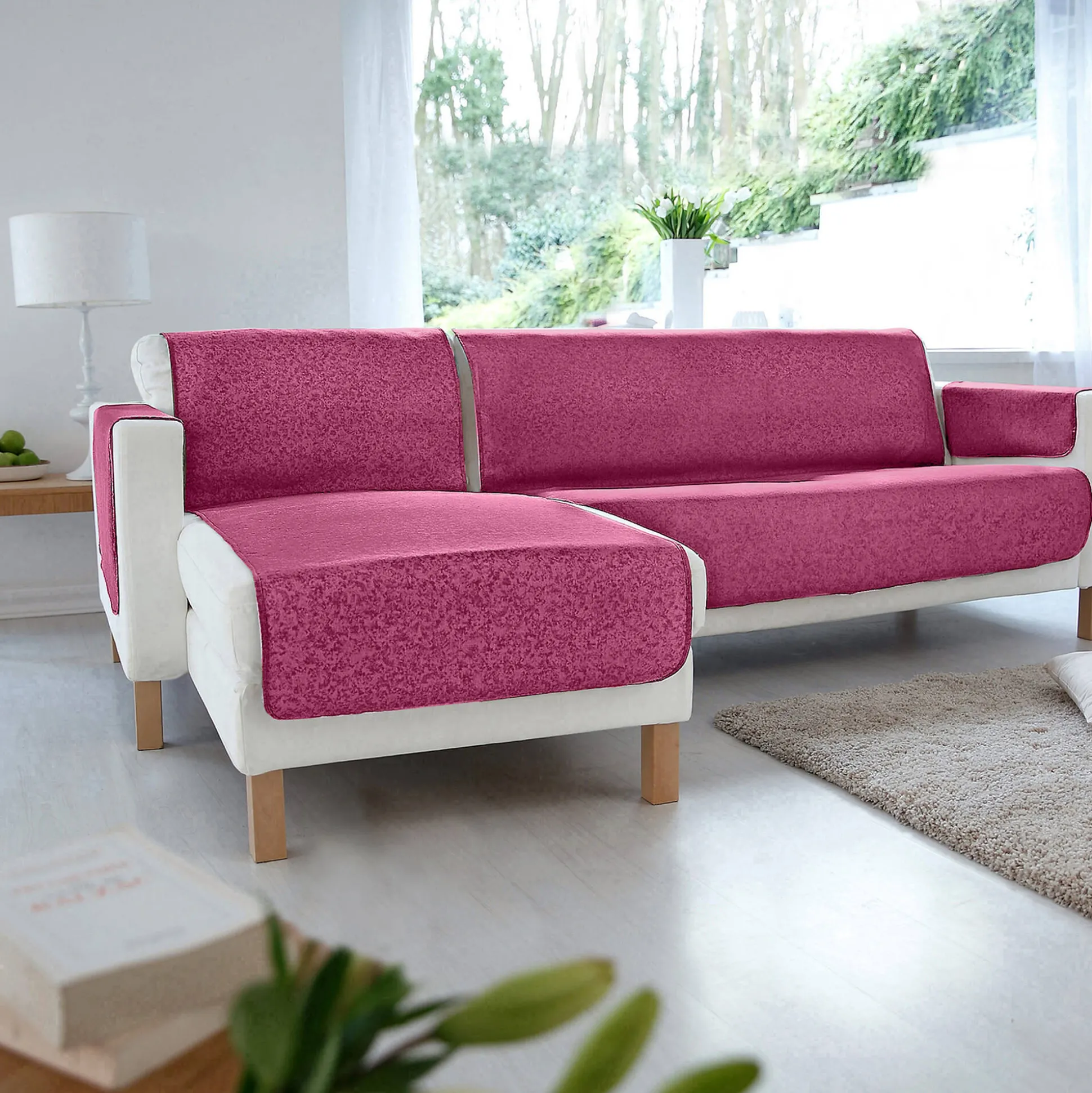 Slipvrije salonbescherming, faux-uni collectie