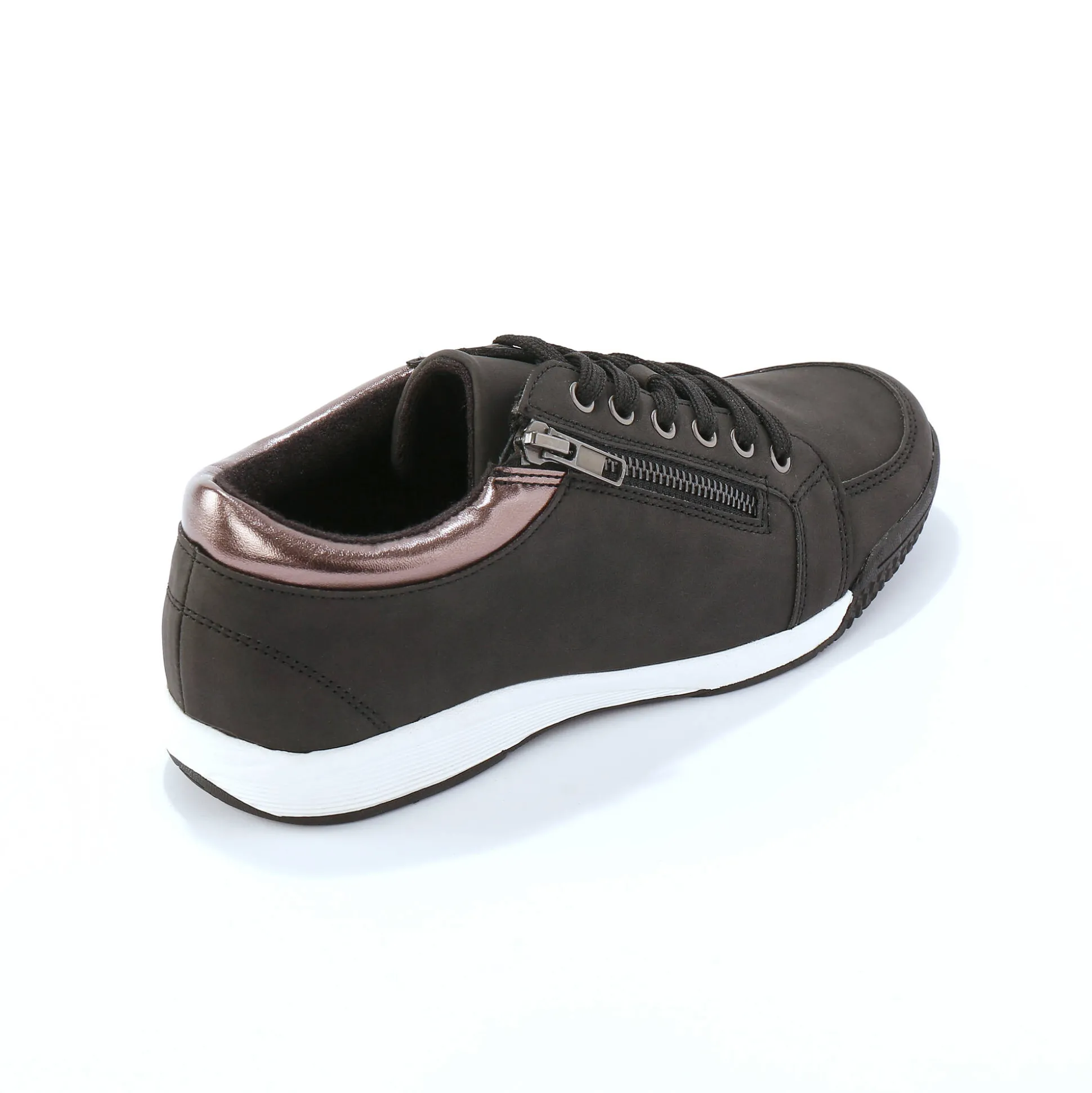 Sneakers met lage schacht en veters