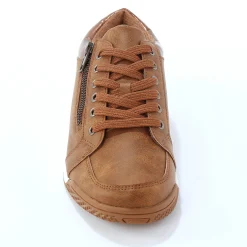 Sneakers met lage schacht en veters