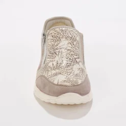 Sneakers met rist, speciaal voor gevoelige voeten, in rekbaar materiaal