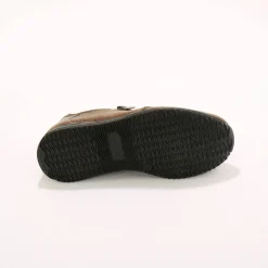 Sneakers met rits voor gevoelige voeten in rekbare stof