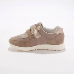 Sneakers met scratchsluiting, in rekbaar materiaal, speciaal voor gevoelige voeten
