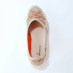 Soepele ballerina's in leer