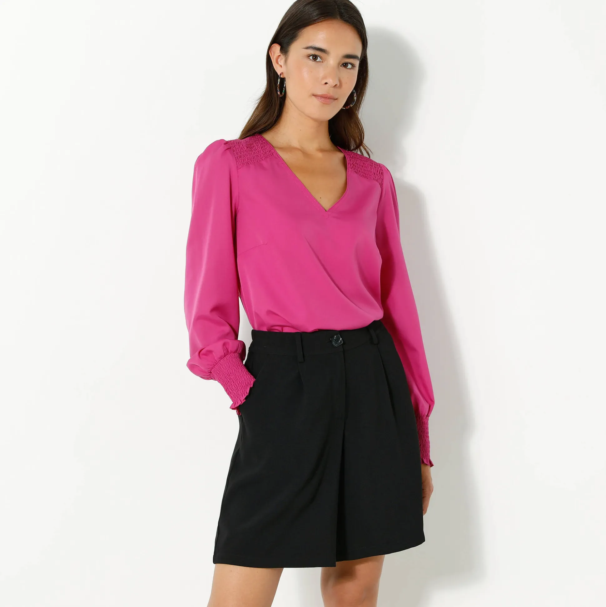 Soepele, ruime short
