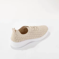 Soepele sneakers met ajour