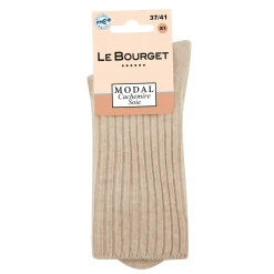 Sokken in modal met kasjmier en zijde
