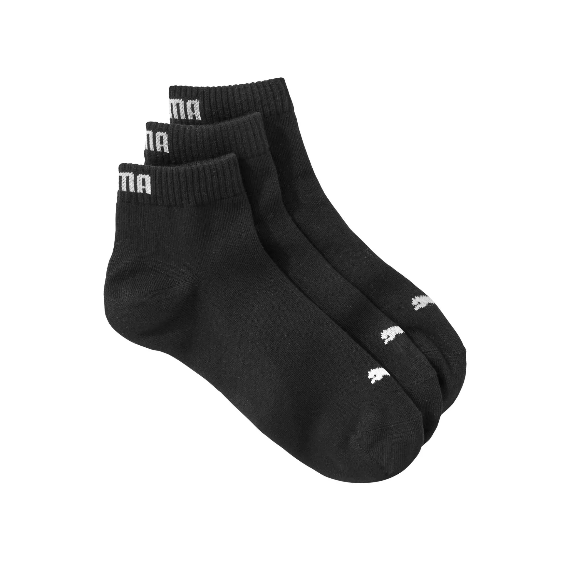 Sokken Quarter Puma® - set van 3 paar zwart