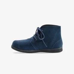 Splitleren bottines met veters