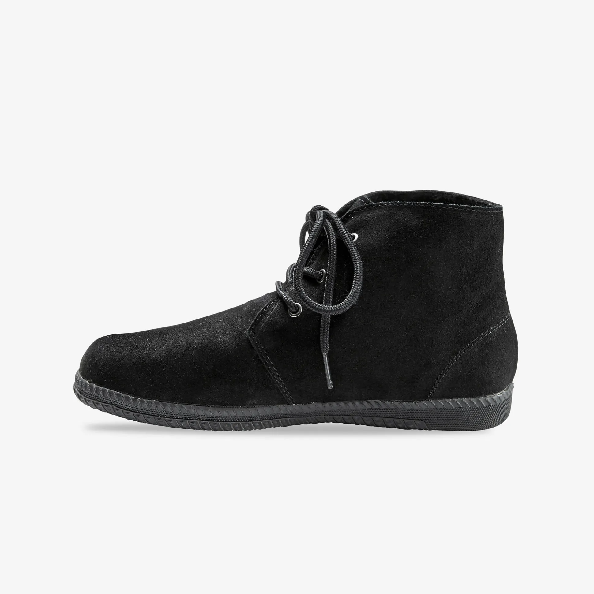 Splitleren bottines met veters