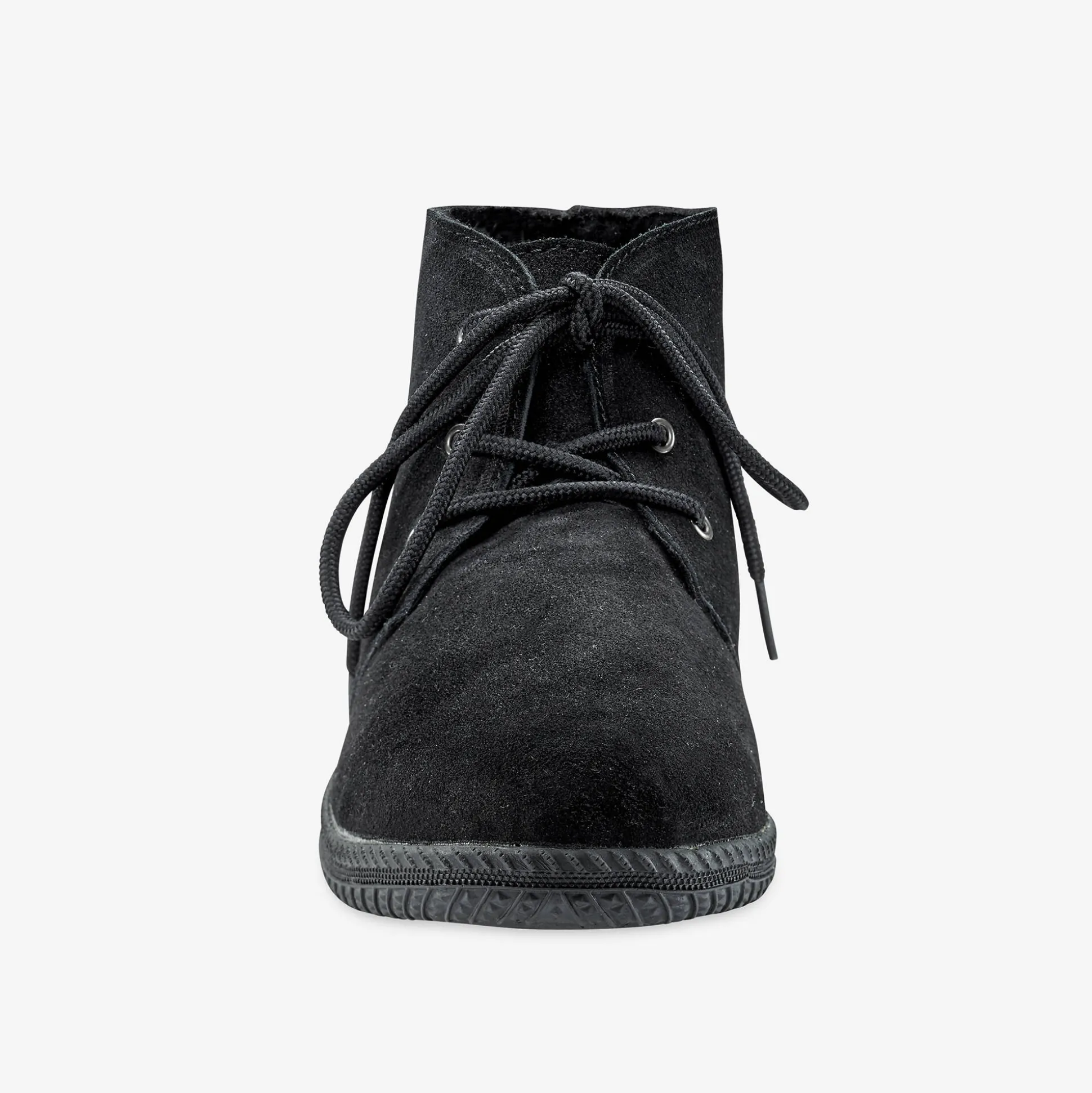 Splitleren bottines met veters