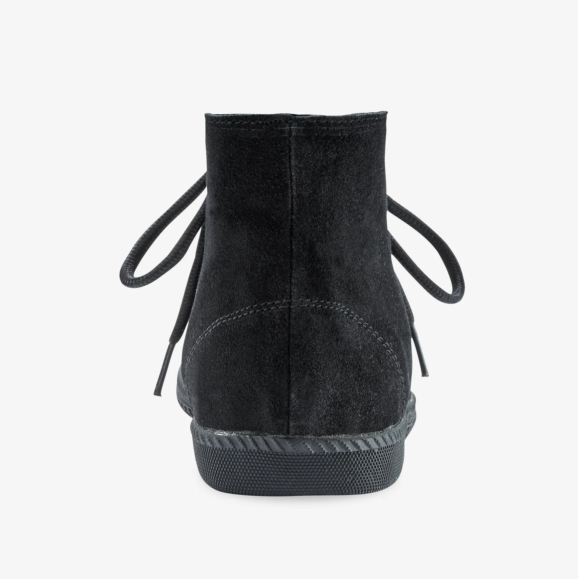 Splitleren bottines met veters
