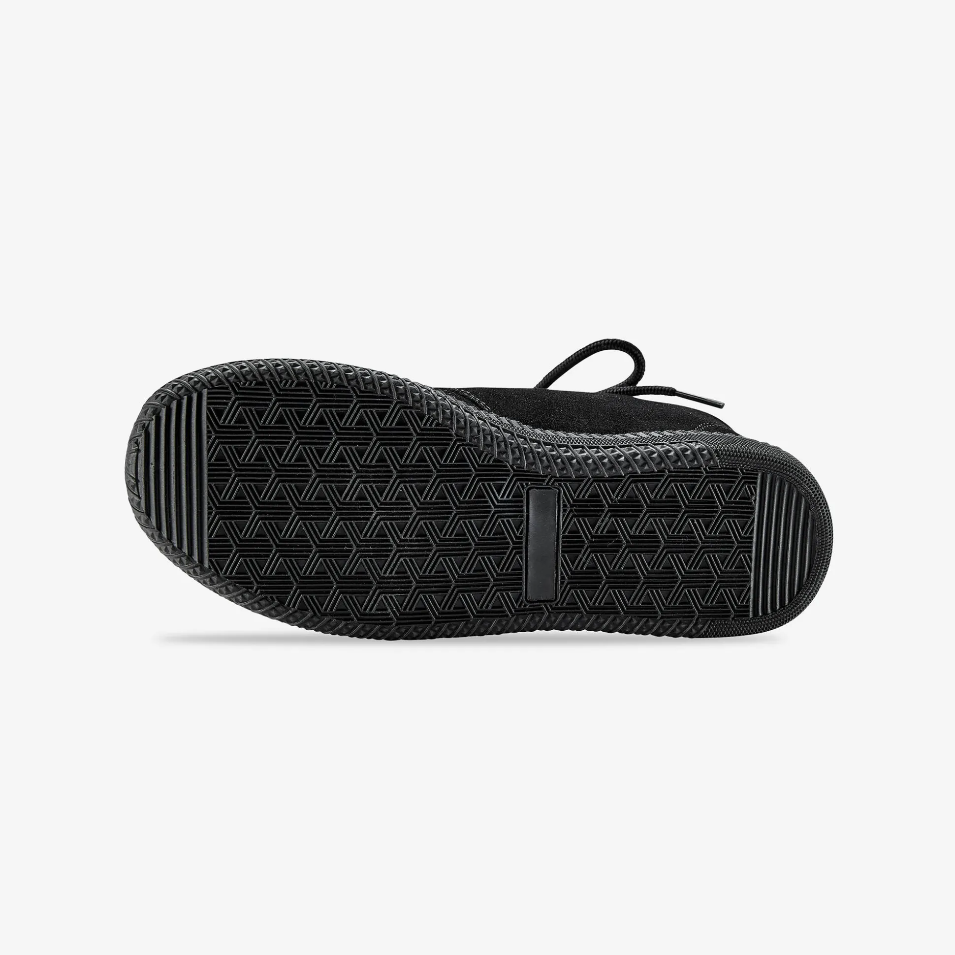 Splitleren bottines met veters