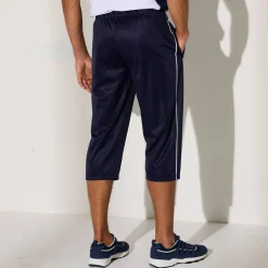 Sportbroek in 7/8-model, microvezel met geruwde binnenkant