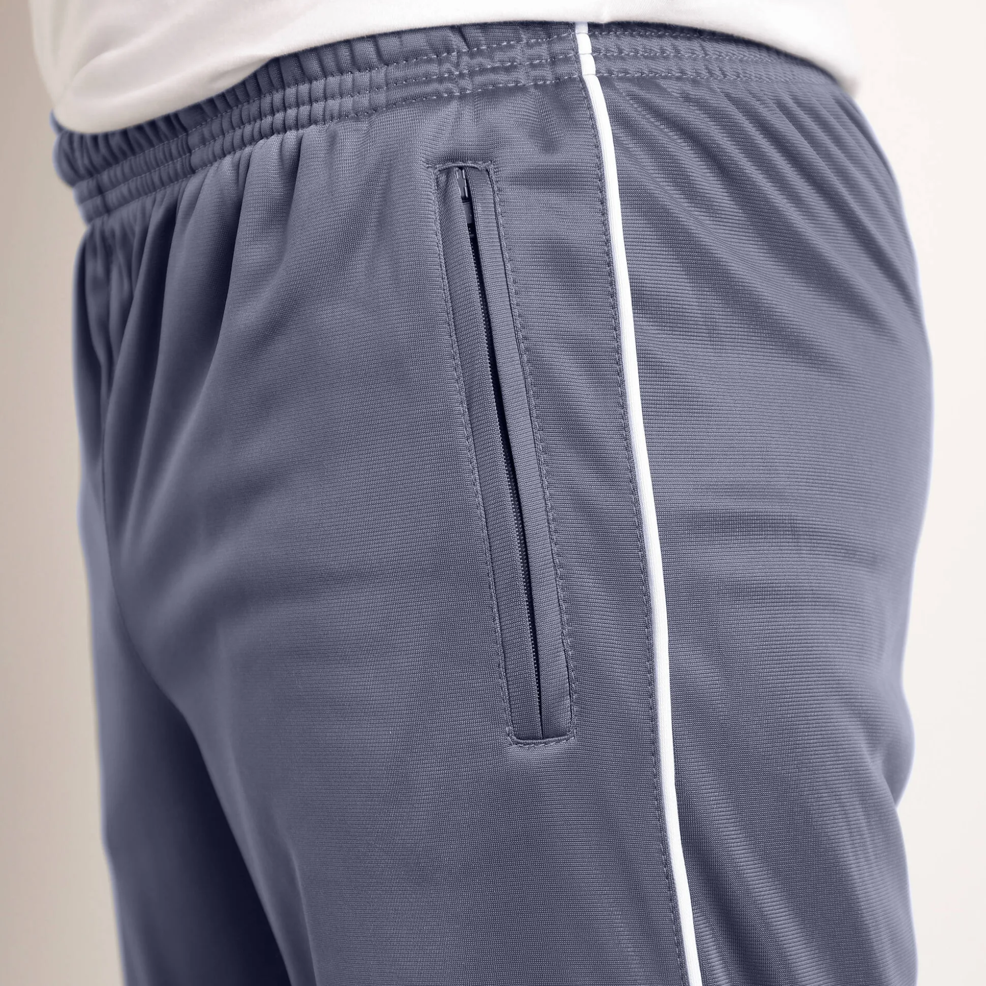 Sportbroek in 7/8-model, microvezel met geruwde binnenkant