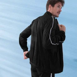 Sportjasje in microvezel met rits