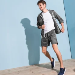 Sportjasje in microvezel met rits