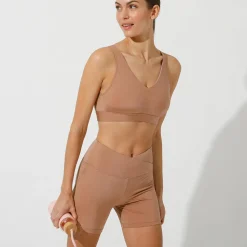 Sportshort voor gelifte bips in microvezel