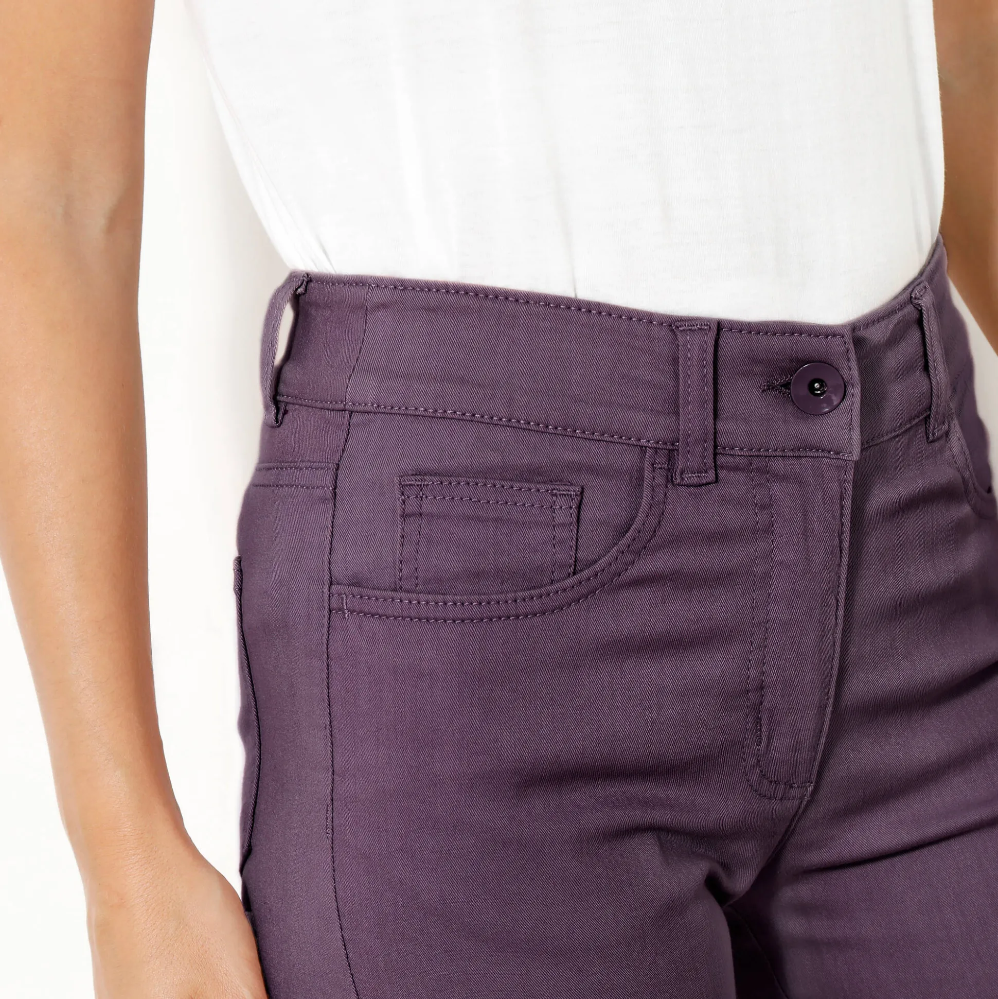Steungevende broek voor kleine lengte, binnenpijplengte 75 cm