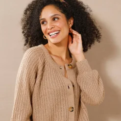 Streelzacht vest in patenttricot