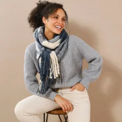 Streelzacht vest in patenttricot