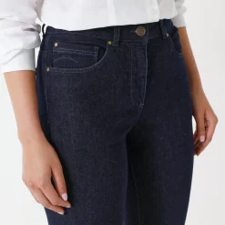 Stretchjeans met recht model